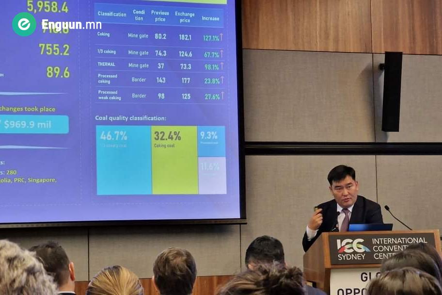 ДЭЛХИЙН ЖИШИГТ НИЙЦСЭН ХАРИУЦЛАГАТАЙ УУЛ УУРХАЙГ ДЭМЖИХ ЗАМААР ХӨРӨНГӨ ОРУУЛАЛТЫГ НЭМЭГДҮҮЛЭХИЙГ ЗОРЬЖ БАЙНА