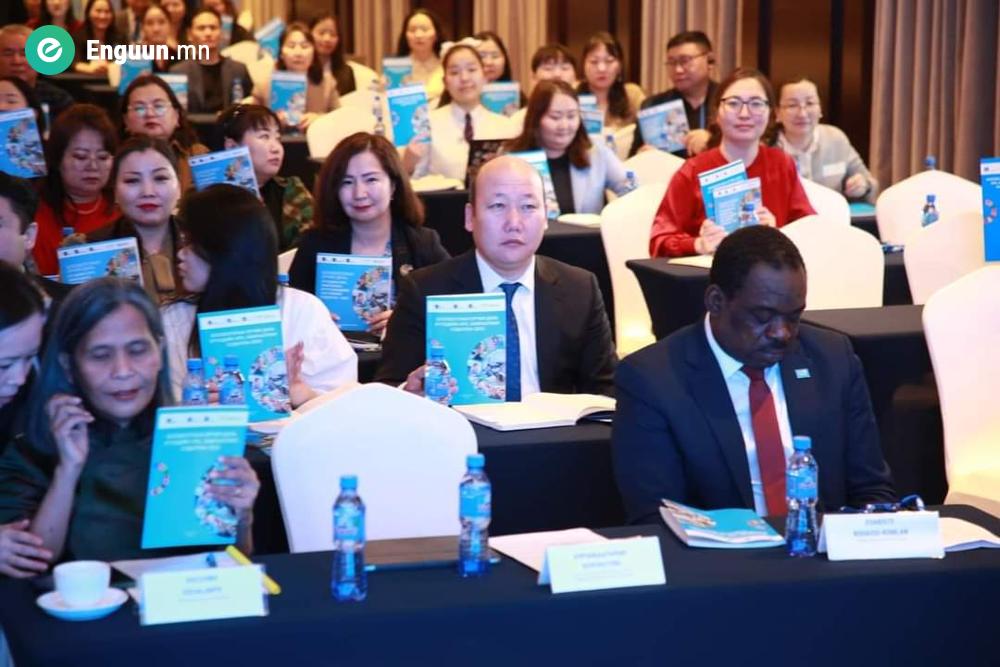 “БОЛОВСРОЛЫН ОРЧИН ДАХЬ ХҮҮХДИЙН ЭРХ, ХАМГААЛАЛ, ЭРҮҮЛ МЭНДИЙН ЗАН ҮЙЛИЙН СУДАЛГАА-2023" ҮР ДҮНГИЙН ТАНИЛЦУУЛАХ УУЛЗАЛТ БОЛЛОО