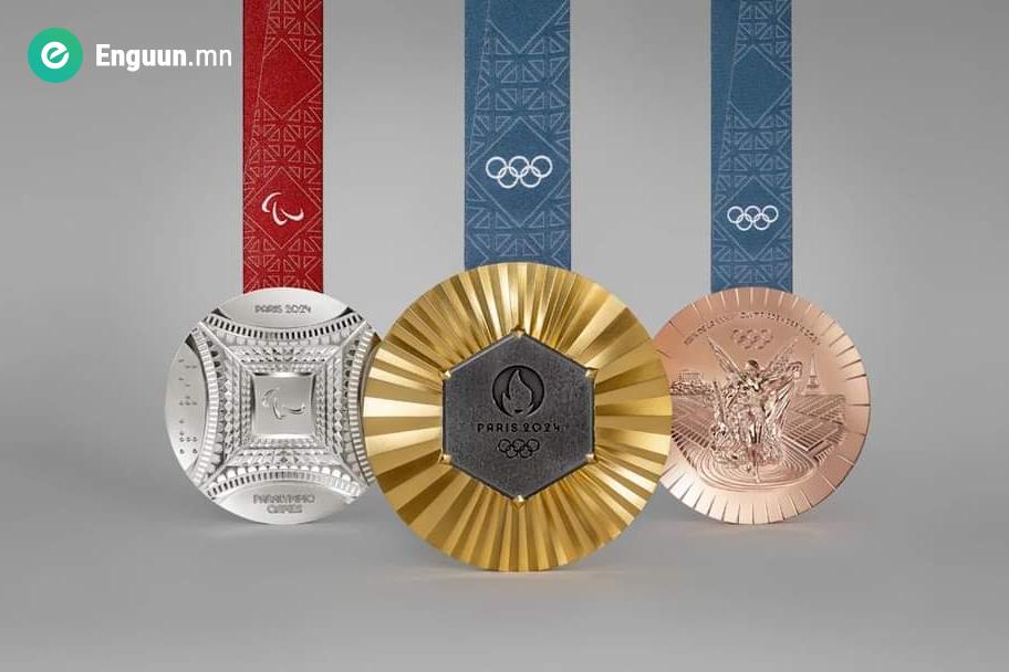 ЭЙФЕЛИЙН ЦАМХАГ ШИНГЭСЭН ОЛИМПЫН МЕДАЛЬ